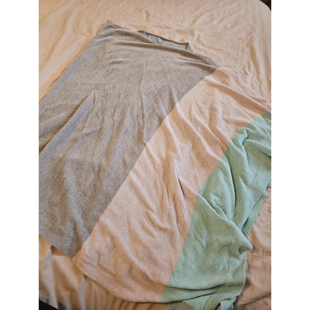 Barefoot Dreams CozyChic Ultra Lite  Poncho Plus Size Soft Cozy Colorful Casual
